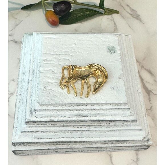 Vintage Zebra Brooch - African Safari - Picture 4 of 5